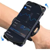 FELIXLEO Handyhülle Sportarmband Handyhalter Joggen 360 Drehbar Universal Handyhülle