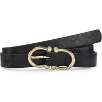 LASCANA Hüftgürtel Hosengürtel, Anzuggürtel, Jeansgürtel, Gürtel für Jeans & Hosen im klassischen Design mit moderner Schnalle
