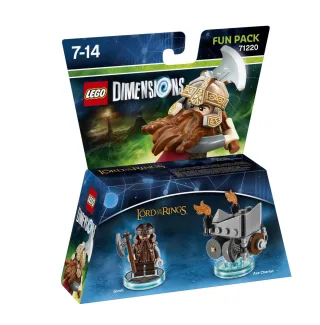 Lego Dimensions 71220 - Fun Pack: Der Herr der Ringe [Gimli & Axe Chariot]