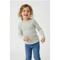 KIDS ONLY Langarmshirt KMGMAUDE LIFE STRIPE LS TOP JRS NOOS