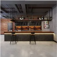 Muxing Empfangstheke Industriestil Kassentheke für Bar Restaurant Rezeption (1-St)