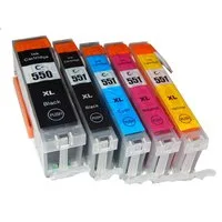 vhbw Tintenpatrone (passend für Canon Pixma IP8750, IP7250 Drucker & Kopierer Tintenstrahldrucker)