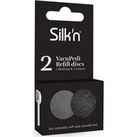 Silk'n Hornhautentferner Ersatzschleifscheiben, Packung, 2-St., medium & grob