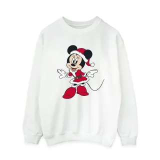 Disney - Sweatshirt für Damen - weihnachtliches Design (Weiß)