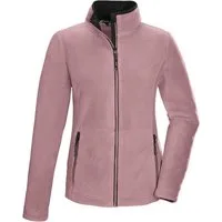 Killtec Fleecejacke KOW 3 WMN FLC JCKT Fleecejacke mit Stretch, Kinnschutz und verschließbaren Taschen