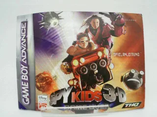 Spy Kids 3D: Game Over [Game Boy Advance] Anleitung