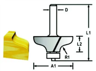 Makita Fräser Profil 6mm - D-09575