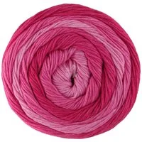 LANA GROSSA GOMITOLO TONO Häkelwolle, 360 m (Harmonische Farbverläufe in fruchtigen Tönen), 100 g