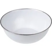 GRÄWE Geschirr-Set GRÄWE Emaille-Schale, 500 ml, in WEIß, GELB oder GRAU, Stahlblech