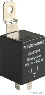 HERTH&BUSS Blinkgeber, 12 V, 3 pins, elektronisch - 75605123