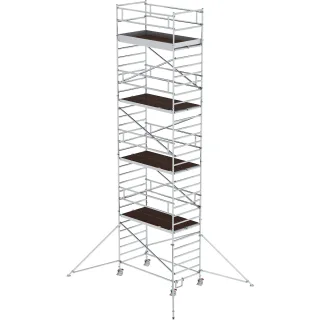 Munk Rollgerüst 1,35 x 2,45 m mit Ausleger & Doppel-Plattform - 168836