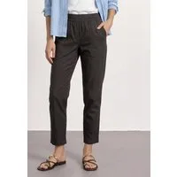 STREET ONE Chinohose Slim Leg Chino mit Elastikbund