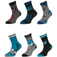 Sonic SEGA Basicsocken Sonic Kinder Socken Strümpfe Jungen + Mädchen 23/26 27/30 31/34