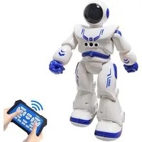 LA CUTE Lernroboter Habeny Spielzeug Roboter Astronaut (Interaktives RC-Roboter-Spielzeug-Set mit Programmierfunktion und Gestensteuerung), Interaktiver Roboter mit Gestensteuerung, Tanz und Sprachfunktionen.