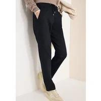 CECIL Stoffhose Style Tracey mit Gummizug und Kordelzug