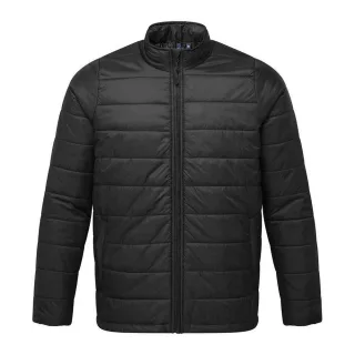 Premier Mens Recyclight Gepolsterte Jacke (Schwarz)
