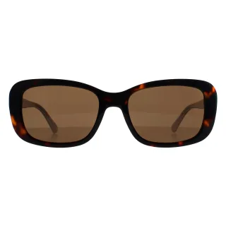 Love Moschino Rechteck Damen Havanna Braun MOL060/S