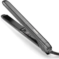 BaByliss Glätteisen Titanium Shine professionelles Glätteisen, ST620E Titan-Keramik, Haarglätter, Titan-Keramikplatten, Ionen-Technologie, 5 Temperaturen