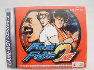 Final Fight One [Nintendo Game Boy Advance] Anleitung