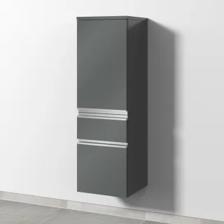Sanipa Mittelschrank Anschlag rechts 2morrow (L2275R) 1105x350x350 Anthrazit-Glanz, L227579R L227579R