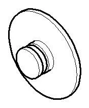 Dornbracht Abdeckung Ersatzteile 04210212300 Edelstahl gebürstet 04210212300-86