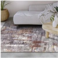 ELLE DECORATION Teppich Malard, rechteckig, Höhe: 5 mm, Kurzflor, Anti Rutsch, Vintage, Modern, Wohnzimmer, Flur