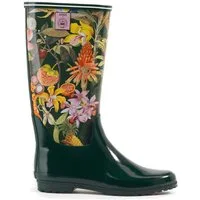 Aigle Aigle Venise Print grün/bunt-kombi Gummistiefel
