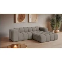 OTTO home Ecksofa KALLIE L-Form, 248 cm - OTTO. Verlässliche Qualität., Bubble Optik, moderne Steppung, hoher Sitzkomfort