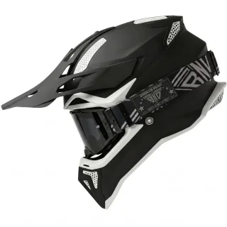 Broken Head Crosshelm BND-Stealth Schwarz + BND Battle Brille Schwarz