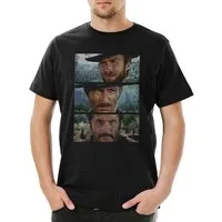 Urban Backwoods Print-Shirt The Good The Bad And The Ugly Herren T-Shirt Italo Western Kult USA (1-tlg) Eastwood Cowboy US Clint