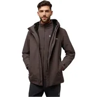 Jack Wolfskin 3-in-1-Funktionsjacke ALTENBERG 3IN1 mit gefütterter Kapuze, wasserabweisend, windabweisend, atmungsaktiv