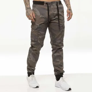 Militärische Kampf-Jogger-Hose für Herren - Enzo Designer Menswear