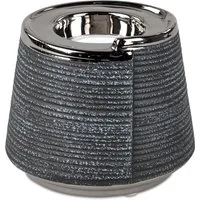 formano Windlicht Anthrazit, Farbe: Grau, Höhe: 8cm