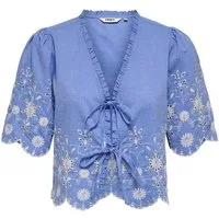 ONLY Funktionsbluse ONLMiffy (1-tlg) Rüschen