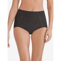 Felina Taillenslip Vision Deluxe (1-St) Panty - Opulente Blatt-Stickerei auf der Vorderseite