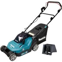Makita Akkurasenmäher DLM 382 Z 36 V (2x 18 V) 38 cm 40 l + Mulchkeil - ohne Akku, ohne La