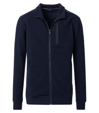 CASAMODA - Sweatjacke blau - Gr. - XXL