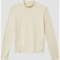 s.Oliver Langarmshirt T-Shirt Longsleeve im Slim Fit mit Stehkragen