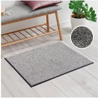 OTTO home Fußmatte Vianne, Schmutzfangmatte Indoor, für Hausflur und Eingangsbereiche, rechteckig, Höhe: 10 mm, Eingangsmatte, rutschfeste Unterseite, meliert, waschbar