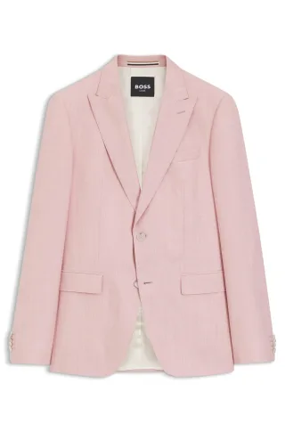 BOSS Menswear Black - H-Huge-B1-Peak-262 light pink - Gr. - 52