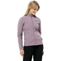 Jack Wolfskin Fleecejacke TAUNUS leichter, dehnbarer Midlayer, atmungsaktiver Tragekomfort