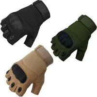 ATTONO Multisporthandschuhe Taktische Fingerlose Motorrad & Sport Handschuhe