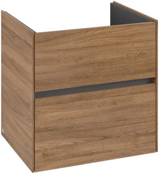 Villeroy & Boch Waschtischunterschrank Collaro C14300 472x609,5x611mm Kansas Oak C14300RH