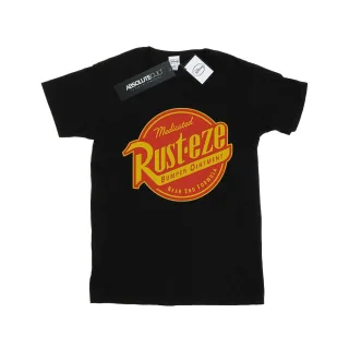 Disney - "Cars Rust-Eze Logo" T-Shirt für Damen (Schwarz)