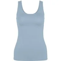 CALIDA Unterhemd Natural Comfort Damen (1-St) mit Rundhals-Ausschnitt