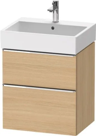 Duravit D-Neo Waschtischunterbau wandhängend Natur Eiche Matt 584x442x625 mm - DE4371010300000 DE4371010300000