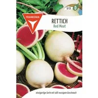 FRANKONIA Gemüsesamen Rettich, Red Meat - Rettich-Samen Saatgut Samen, Raphanus sativus