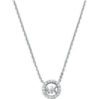 MICHAEL KORS Kette mit Anhänger Schmuck Geschenk Silber 925 Halsschmuck PREMIUM, mit Zirkonia (synth)