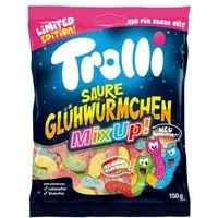 TROLLI Süßigkeit, Trolli Saure Glühwürmchen Mix Up Limited Edition Packung 150g