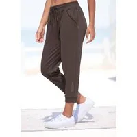 Venice Beach 7/8-Hose aus weichem Sweatstoff mit Reißverschlussdetails an den Taschen, bequeme Sweathose